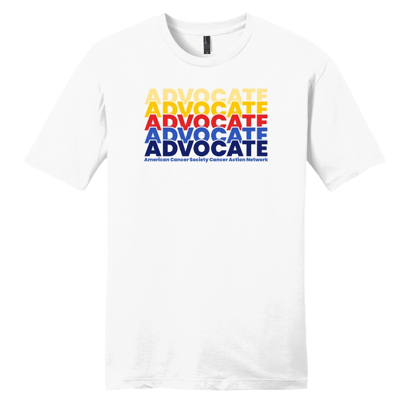 ACS CAN Advocate T-Shirt - White