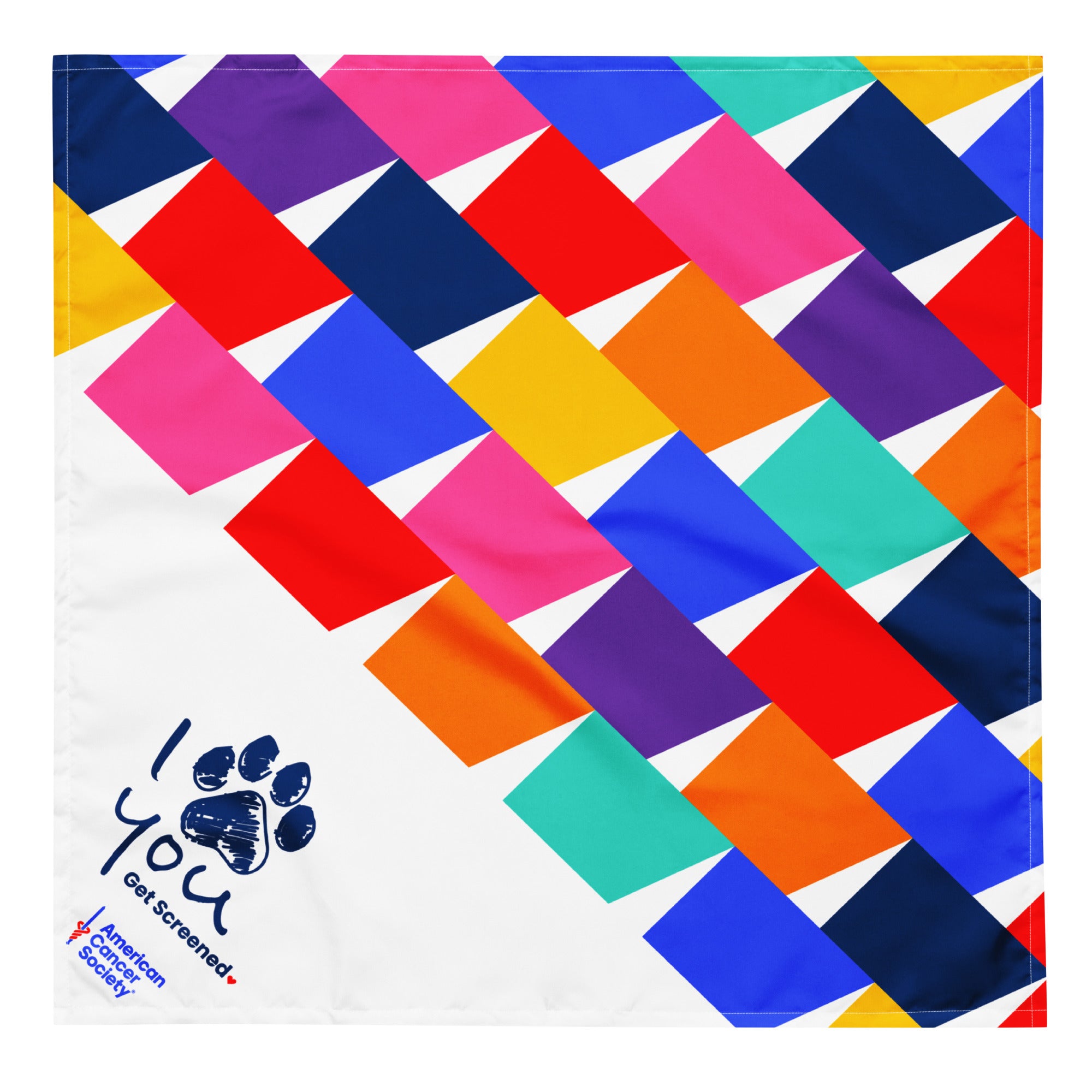 I Love You Get Screened Dogdana Pet Bandana - Made to Order