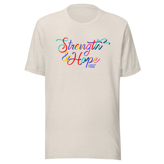 Strength & Hope, Unisex Staple T-Shirt | Bella + Canvas 3001