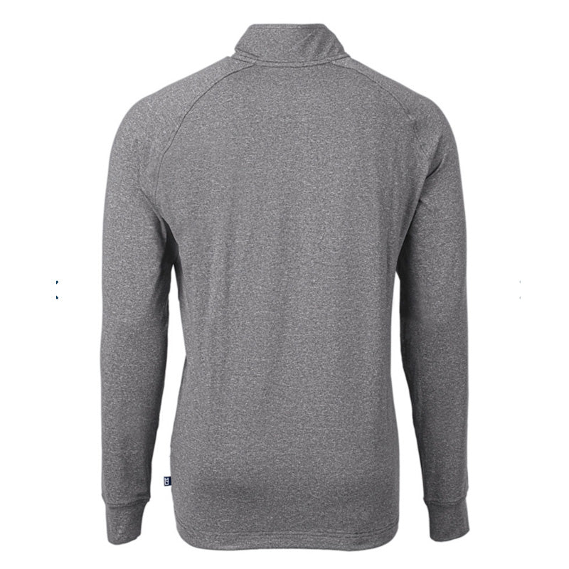 Men's Cutter & Buck Adapt Eco Pullover - Black Heather