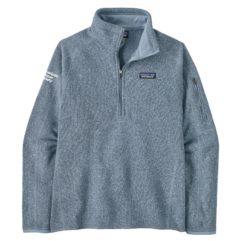 Patagonia Women's Better Sweater 1/4-Zip Fleece - Barnacle Blue