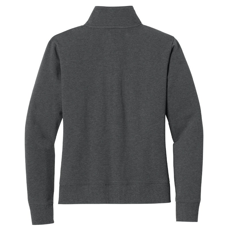 TravisMathew Women's Ocean Villa 1/4-Zip - Dark Grey Heather