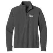 TravisMathew Women's Ocean Villa 1/4-Zip - Dark Grey Heather