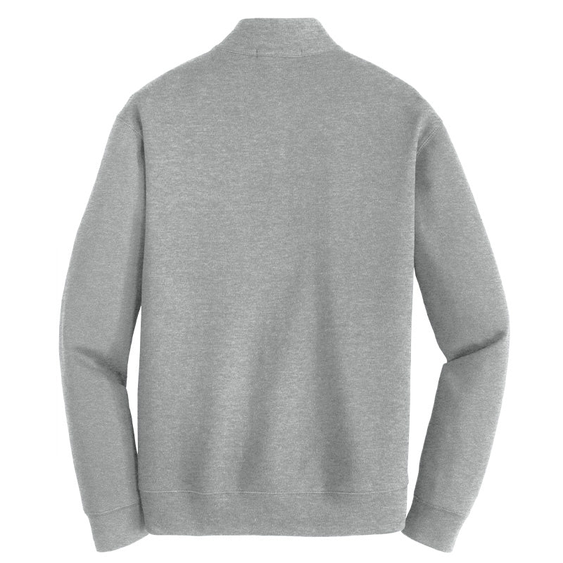 ACS CAN Interlock 1/4-Zip Pullover - Heather Grey