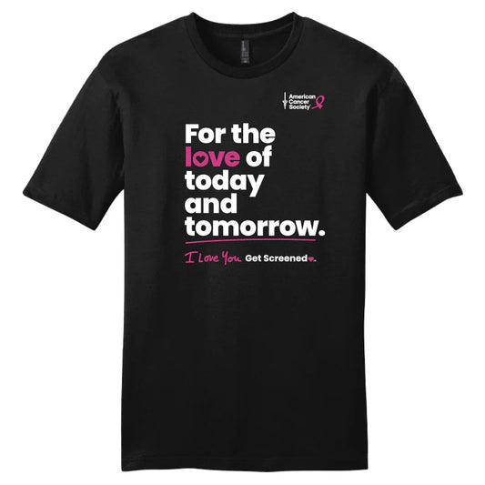 For The Love of Today and Tomorrow, Black T-Shirt