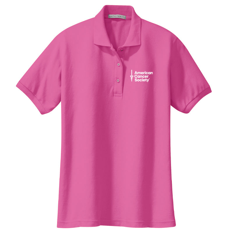 Port Authority Women's Silk Touch Polo - Pink