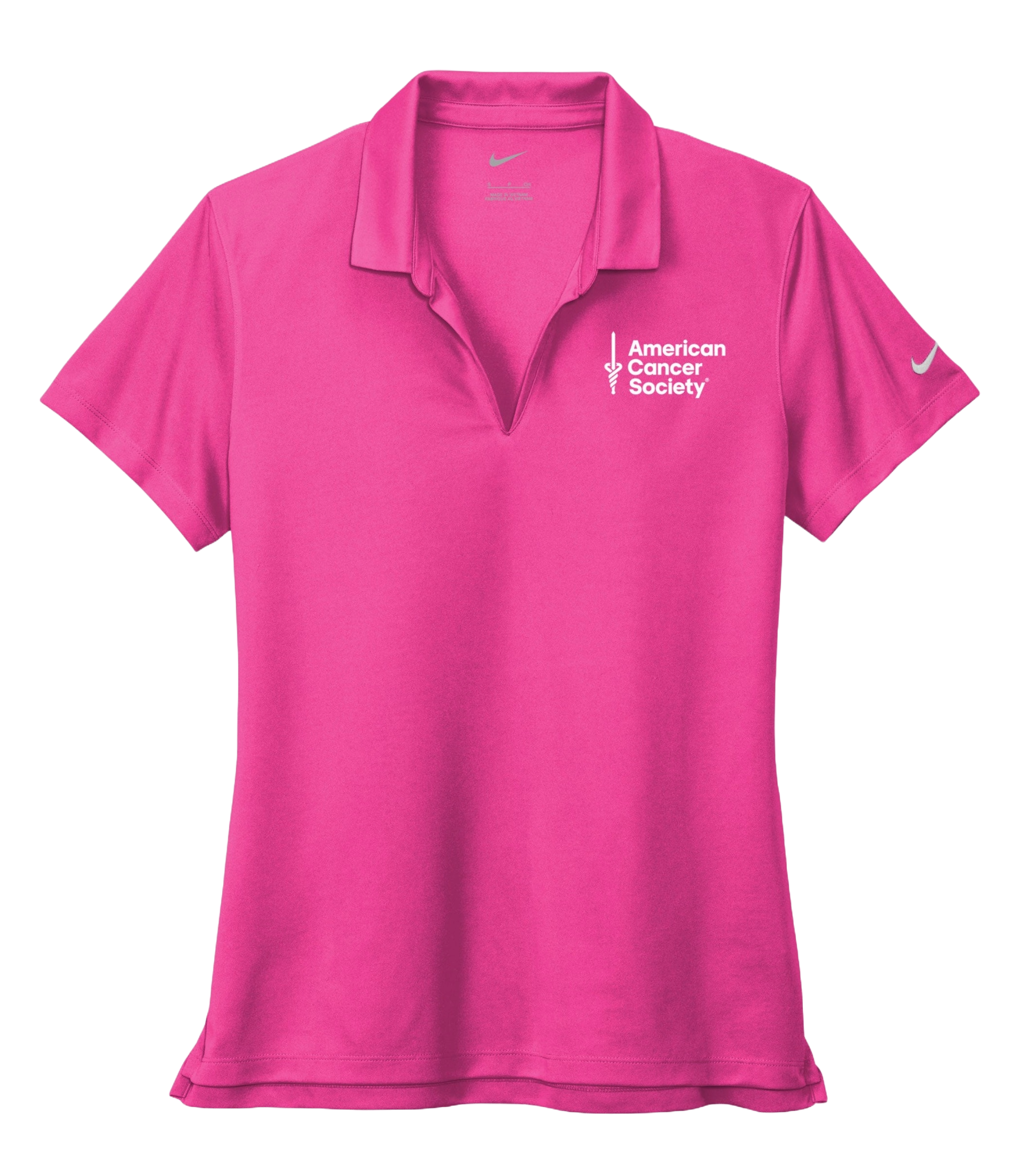 Women's Nike Dri-Fit Polo - Vivid Pink
