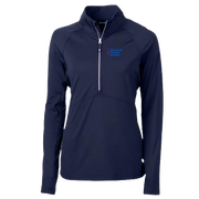 Cutter & Buck Women's 1/4 Zip Pullover - Navy Blue