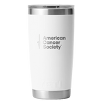 20 oz YETI Rambler Tumbler - White