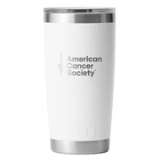20 oz YETI Rambler Tumbler - White