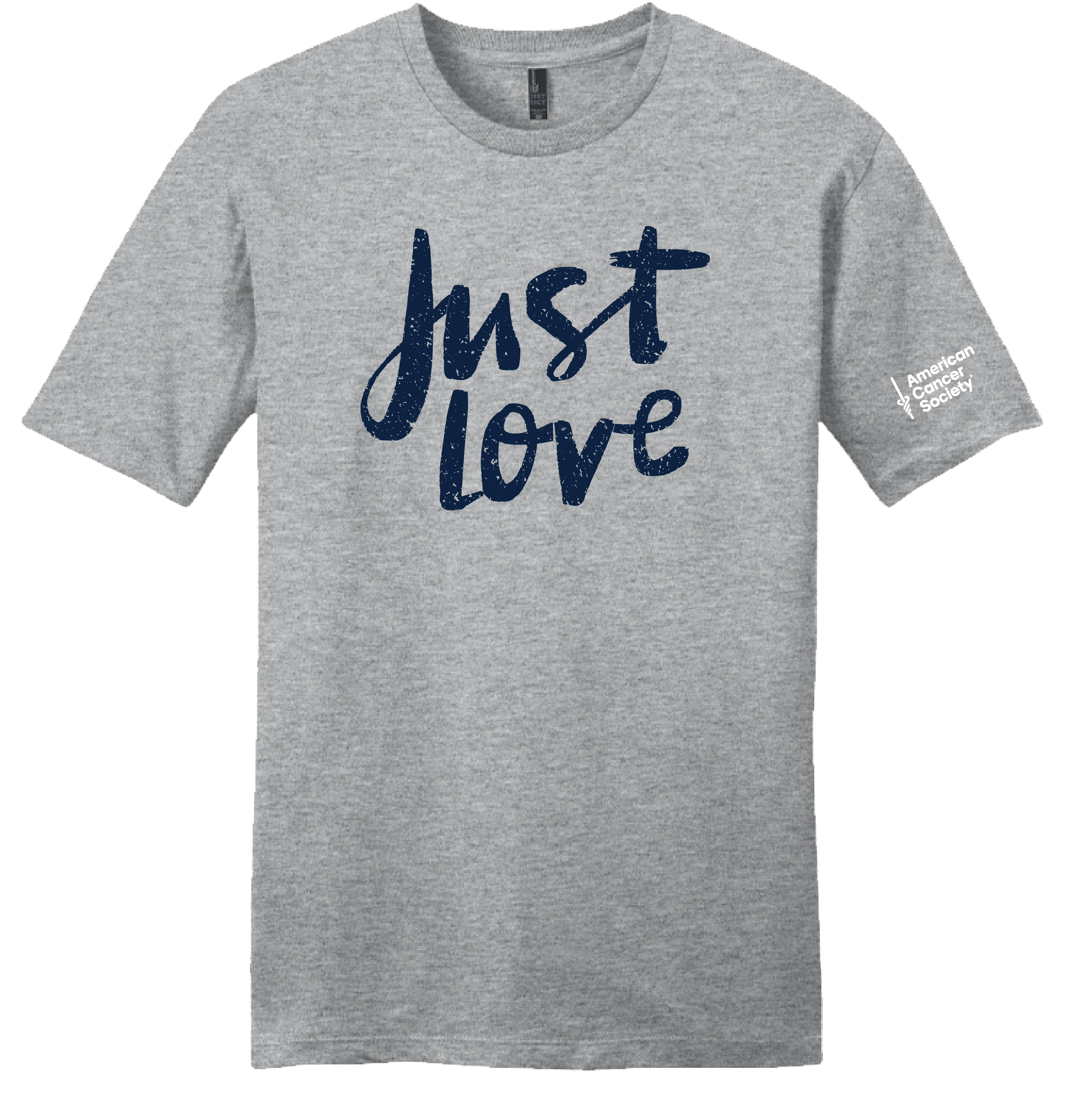 Just Love District Very Important T-Shirt - Light Heather Grey