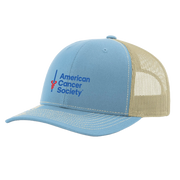 Richardson Trucker Hat - Columbia Blue / Khaki