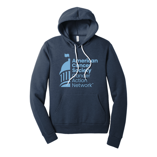 CAN Logo: Bella+Canvas Hoodie - Heather Navy