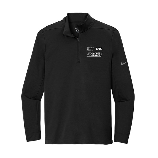 Coaches vs Cancer Nike Dri-FIT 1/2 Zip Pullover - Black