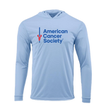 Bahama Long Sleeve SPF Hoodie T-Shirt - Blue Mist