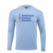 Bahama Long Sleeve SPF Hoodie T-Shirt - Blue Mist