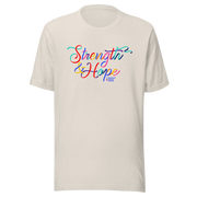 Strength & Hope, Unisex Graphic Tee - Made to Order