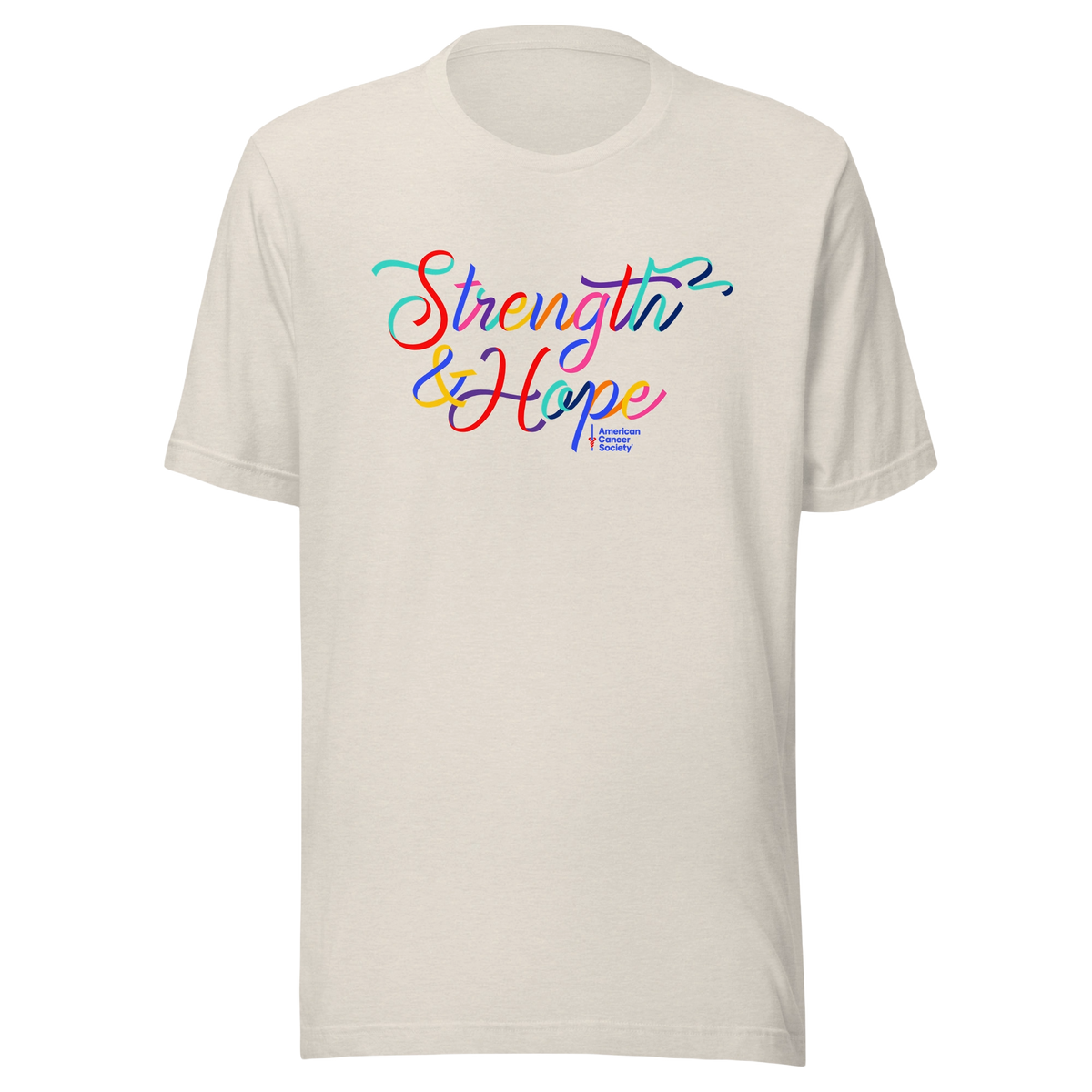 Strength & Hope, Unisex Graphic Tee - Made to Order – American 