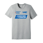 Coaches vs Cancer BELLA+CANVAS Triblend Short Sleeve T-Shirt - Athletic Grey Triblend