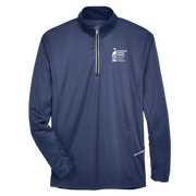 CAN Logo: Men's Cool & Dry Sport Quarter-Zip Pullover - Navy
