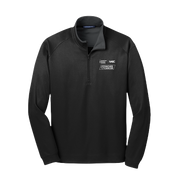 Coaches vs Cancer Vertical Texture 1/4-Zip Pullover - Black