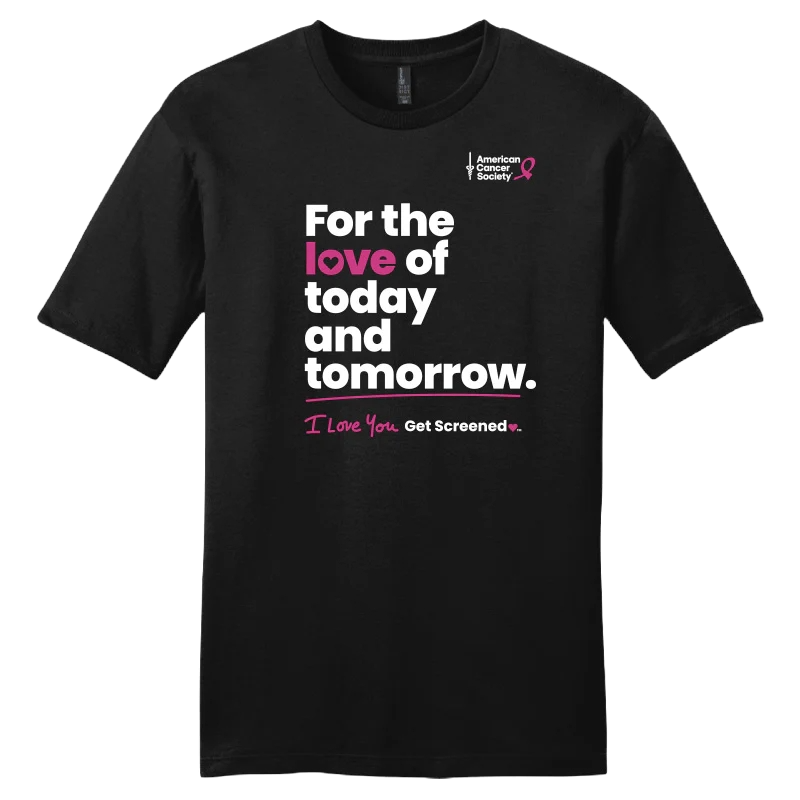 For The Love of Today and Tomorrow, Black T-Shirt
