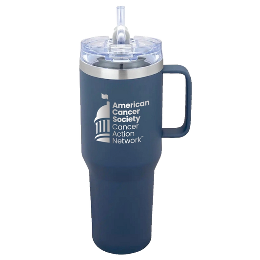 ACS CAN 40 oz Urban Peak Apex Ridge Vacuum Travel Mug - Navy