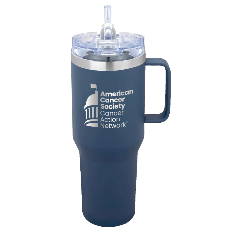 ACS CAN 40 oz Urban Peak Apex Ridge Vacuum Travel Mug - Navy