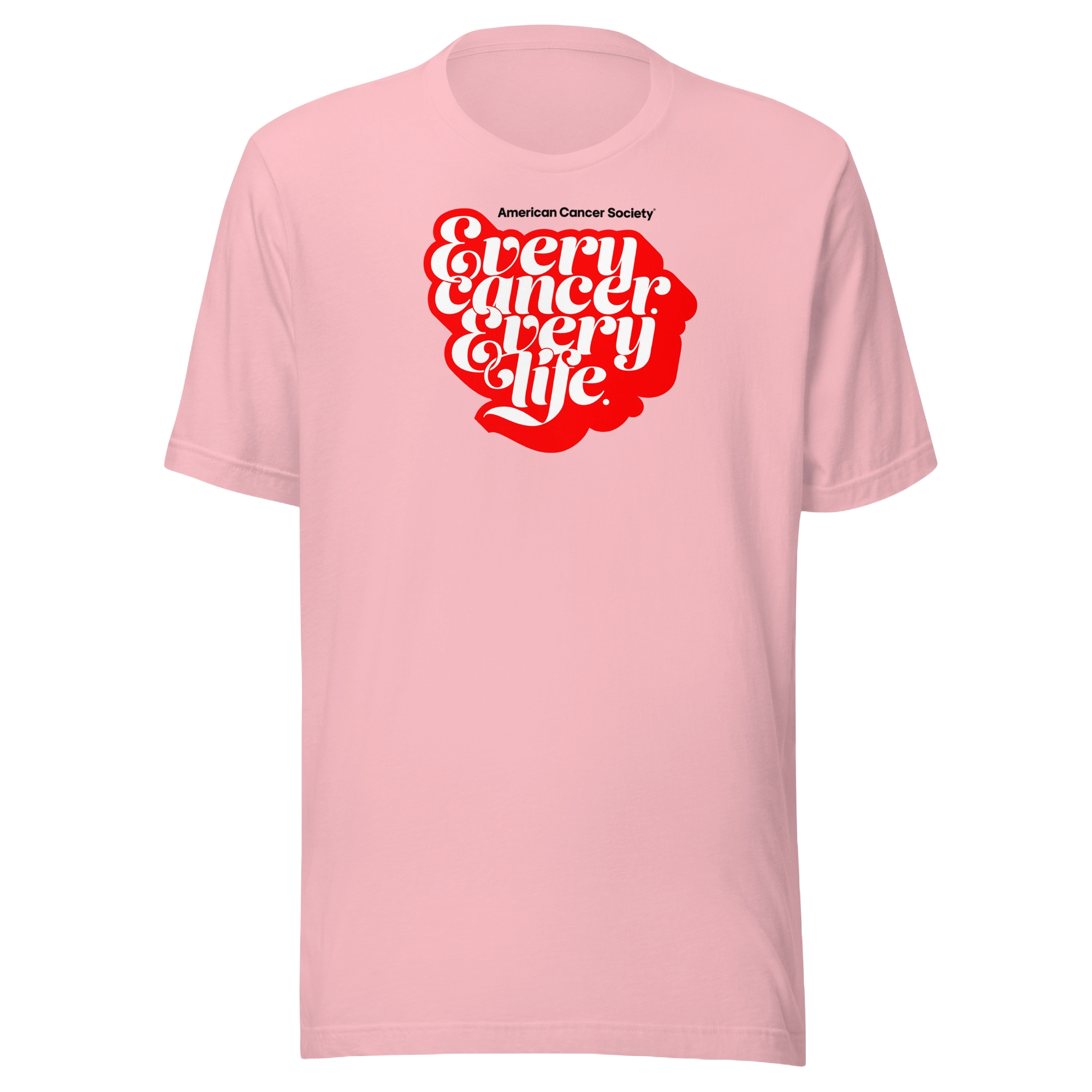 Every Cancer, Every Life Script, Unisex Graphic Tee - Made to Order