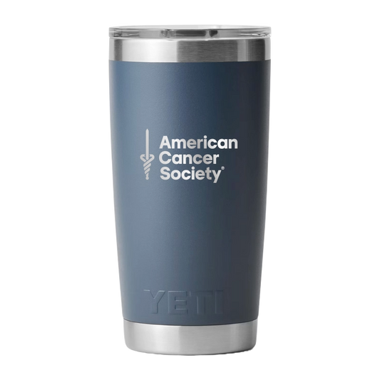 20 oz YETI Rambler Tumbler - Navy