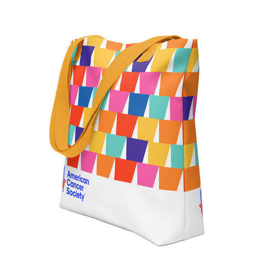 Trapezoid Pattern Tote Bag