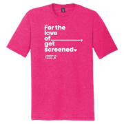 For The Love of, Fuschia Frost Pink T-Shirt