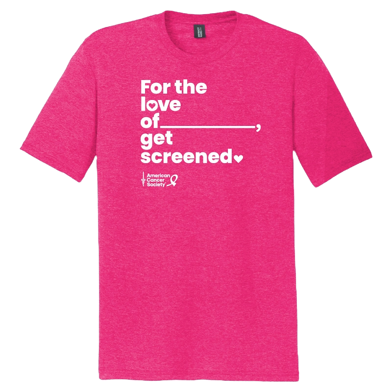 For The Love of, Fuschia Frost Pink T-Shirt