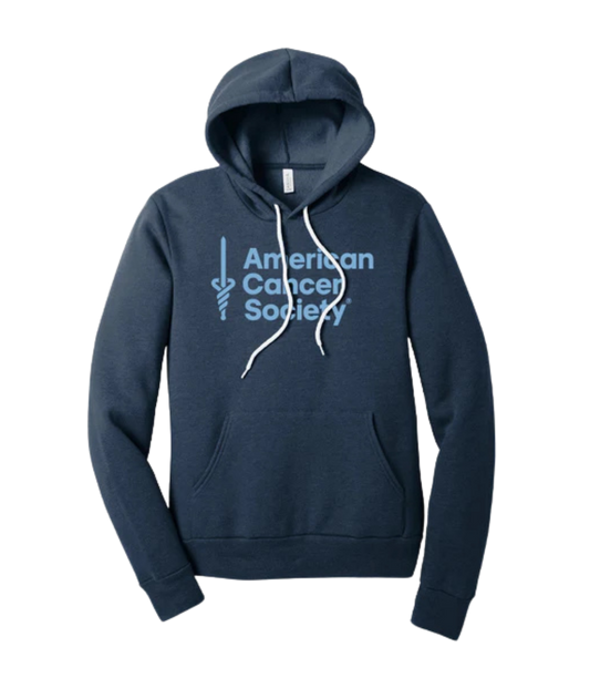 Bella Canvas Hoodie Sweatshirt - Heather Navy