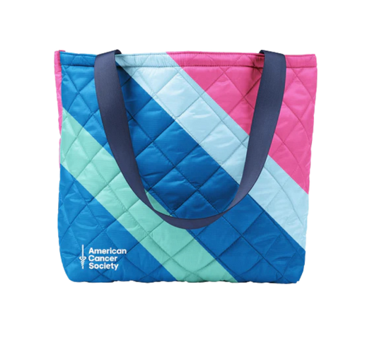 Daily Grind Super Size Puff Tote - Multi-Color