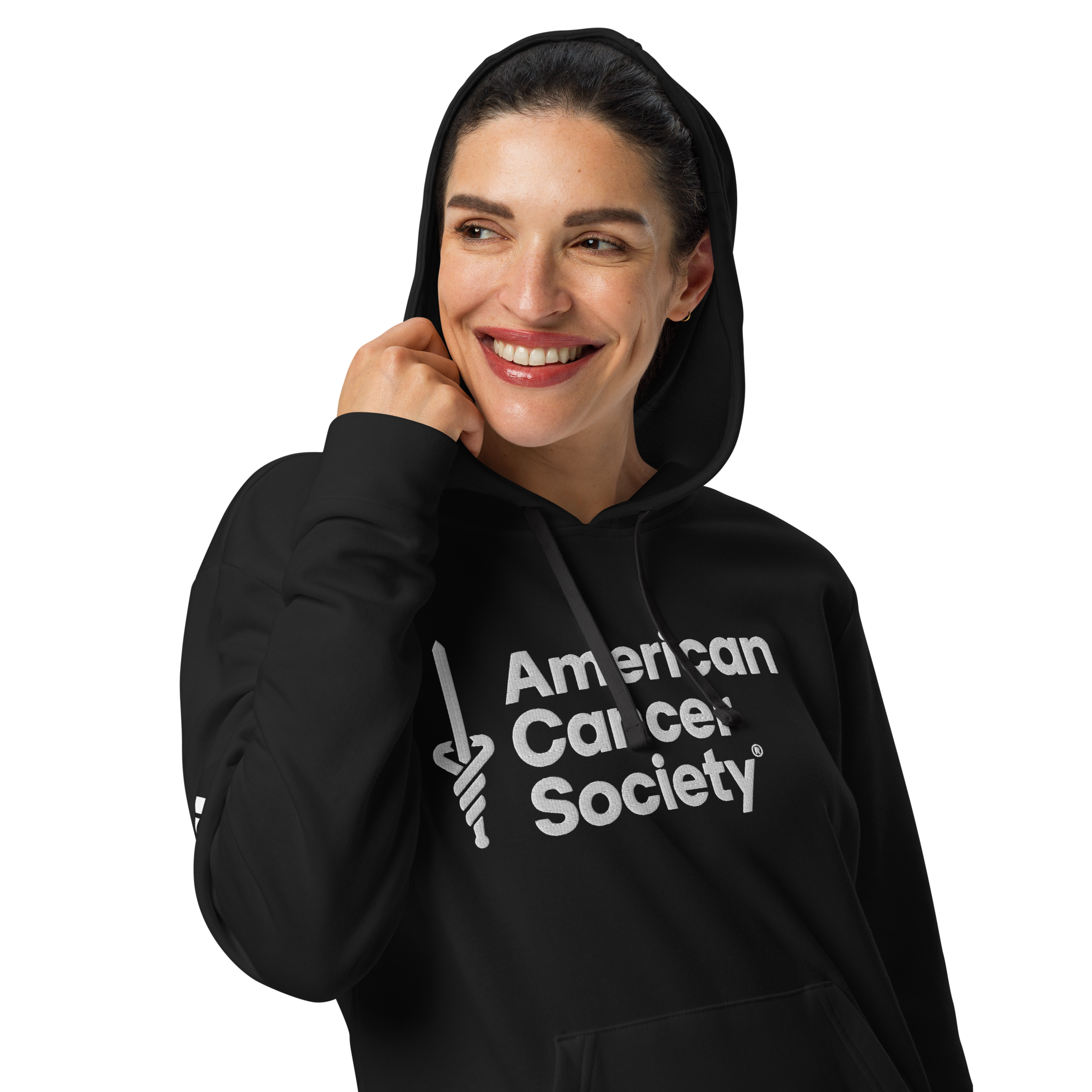 adidas + American Cancer Society Embroidered Athletic Fleece Hoodie - Made to Order