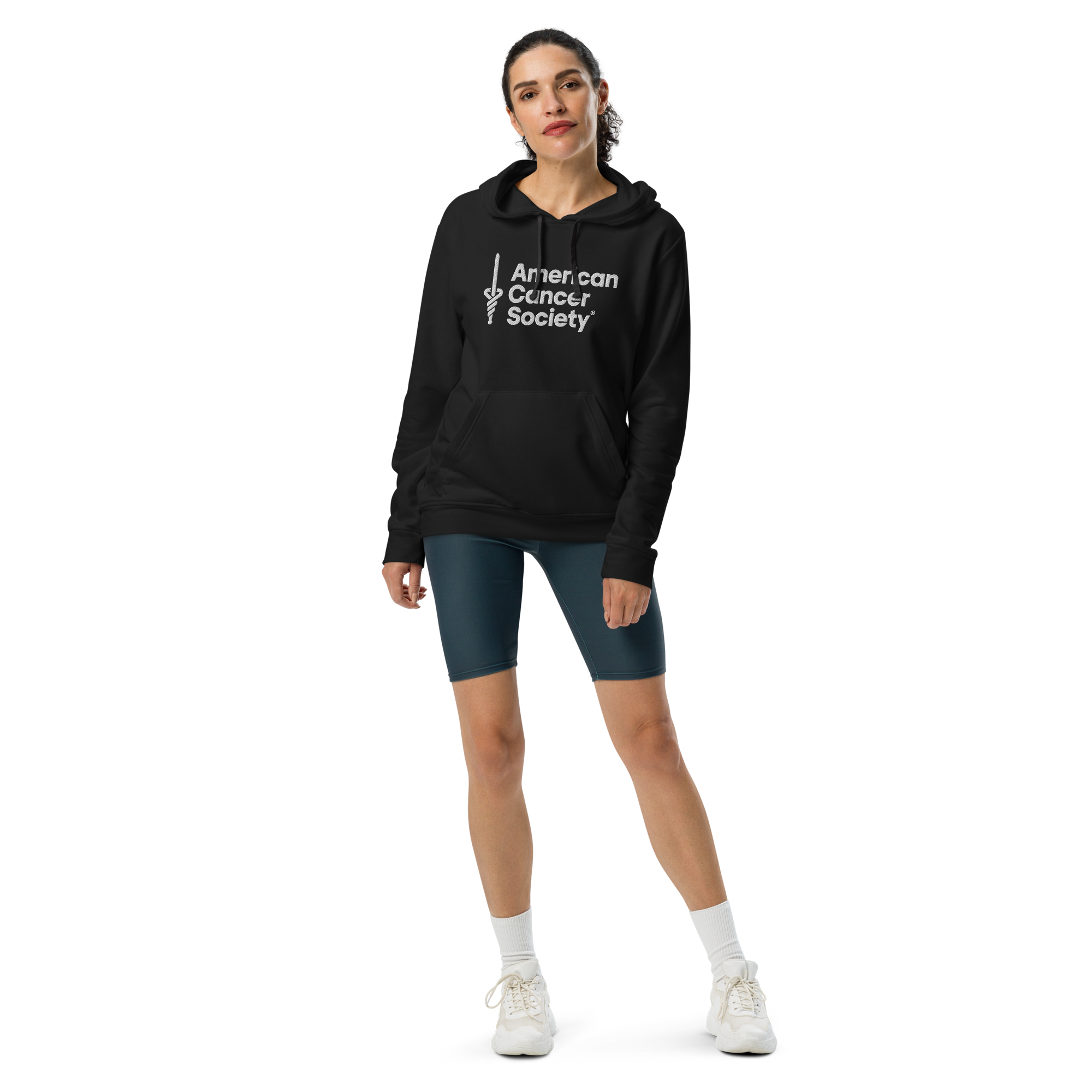 adidas + American Cancer Society Embroidered Athletic Fleece Hoodie - Made to Order