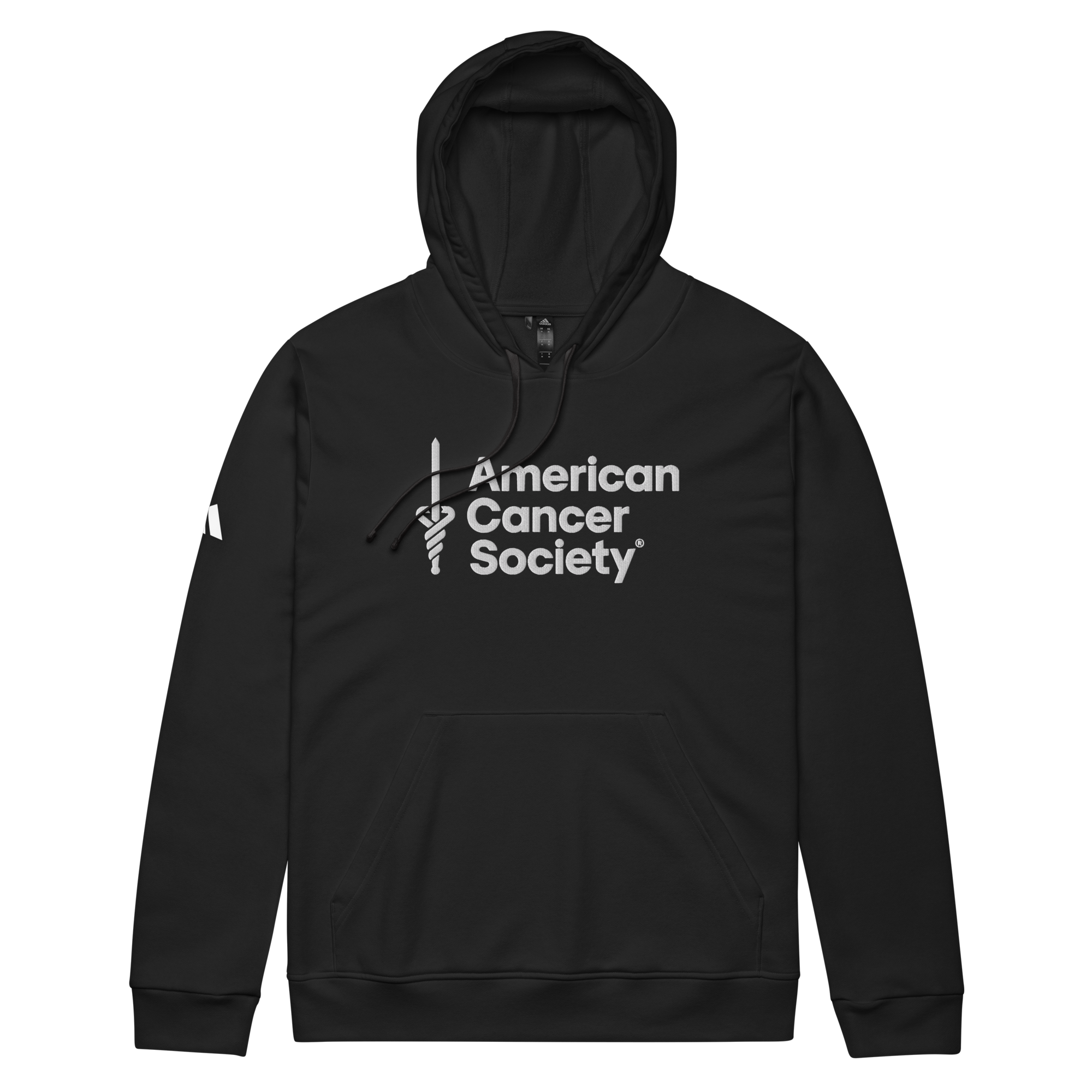 adidas + American Cancer Society Embroidered Athletic Fleece Hoodie - Made to Order