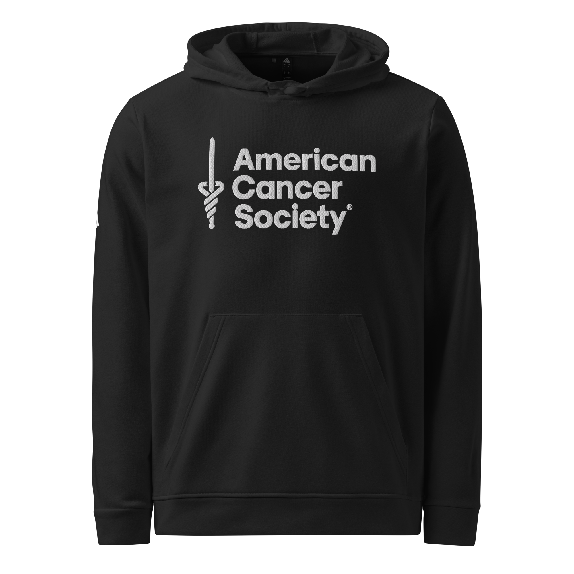adidas + American Cancer Society Embroidered Athletic Fleece Hoodie - Made to Order