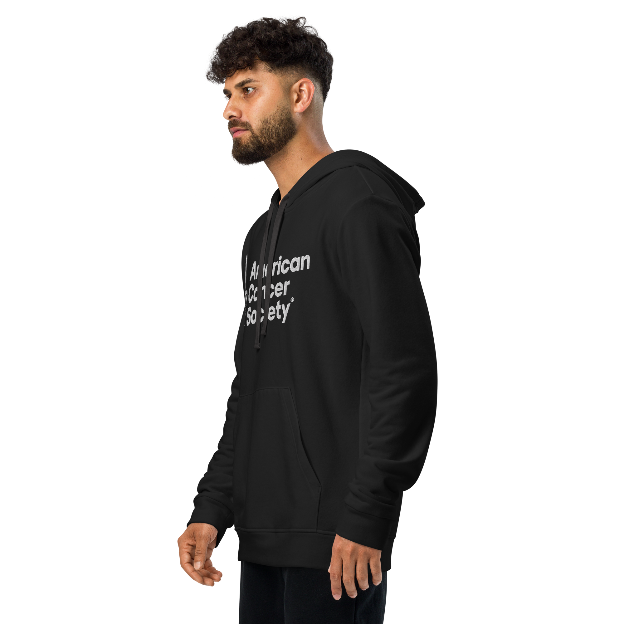 adidas + American Cancer Society Embroidered Athletic Fleece Hoodie - Made to Order