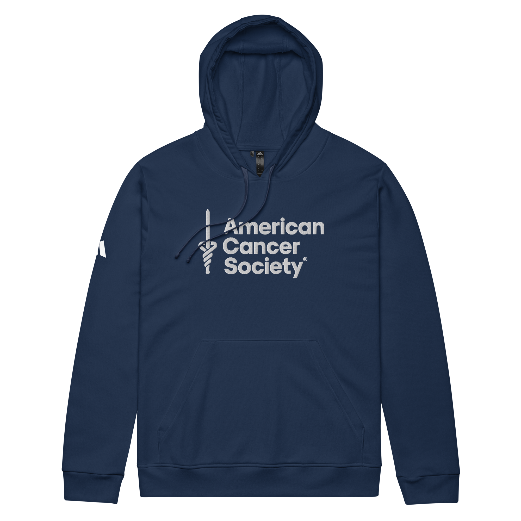 adidas + American Cancer Society Embroidered Athletic Fleece Hoodie - Made to Order
