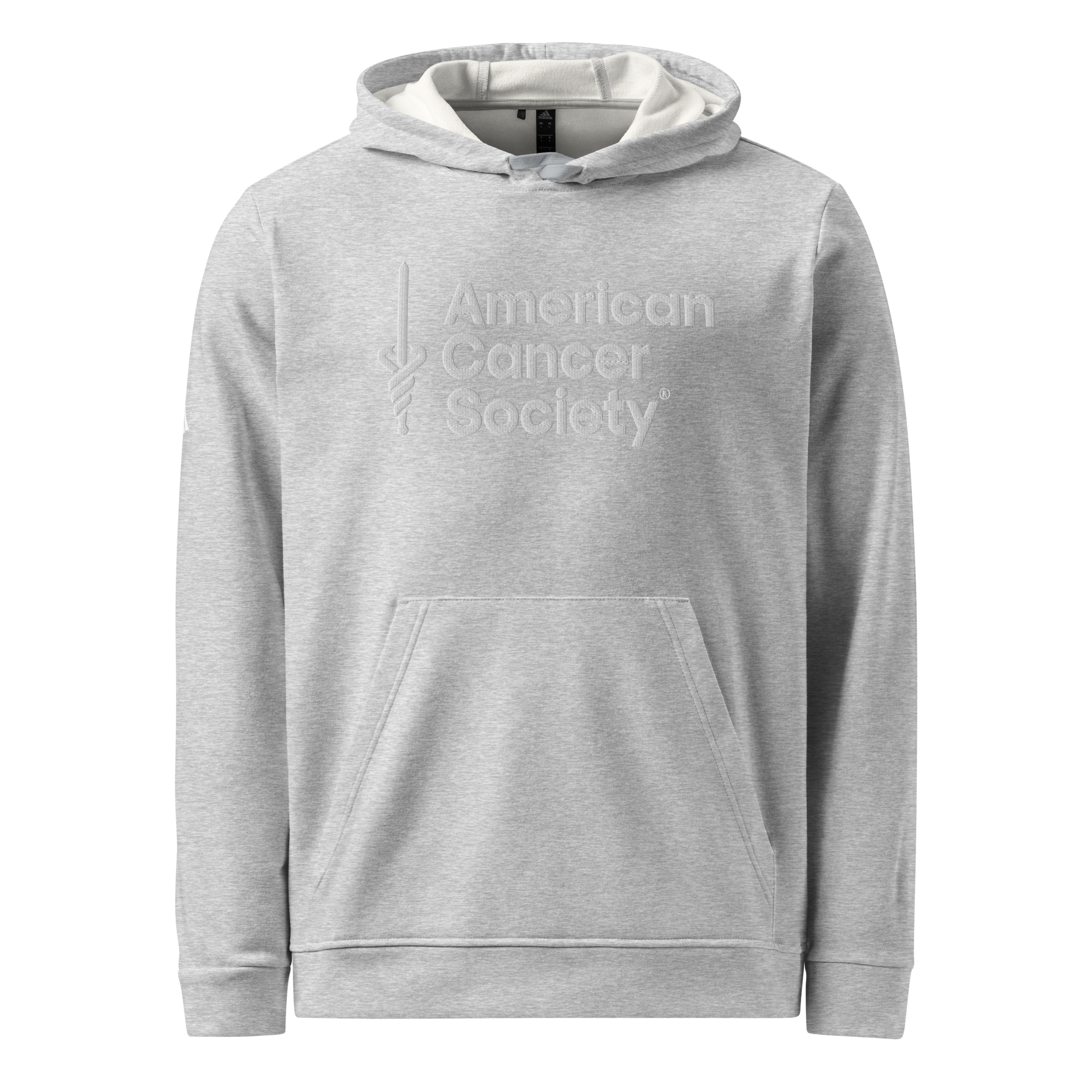 adidas + American Cancer Society Embroidered Athletic Fleece Hoodie - Made to Order