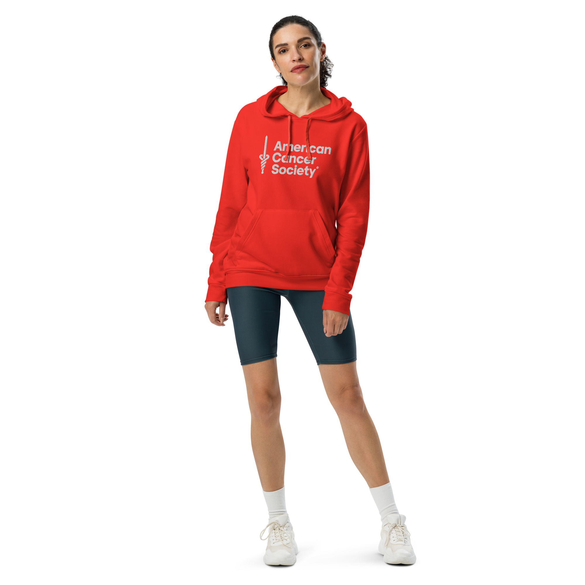 adidas + American Cancer Society Embroidered Athletic Fleece Hoodie - Made to Order