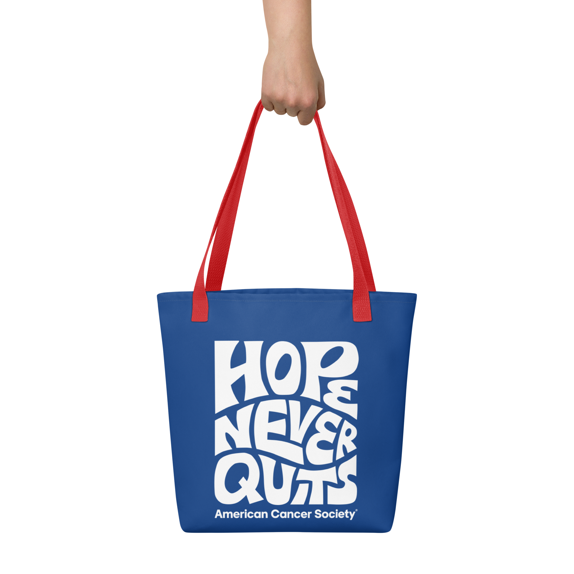 Hope Never Quits Tote Bag - Made to Order