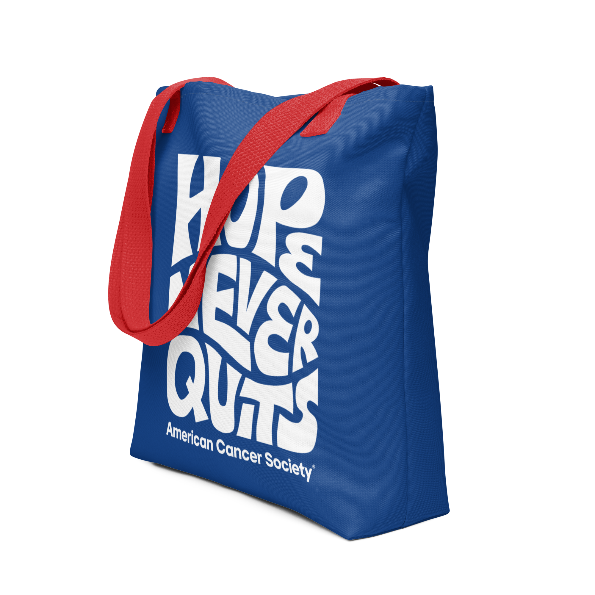 Hope Never Quits Tote Bag - Made to Order
