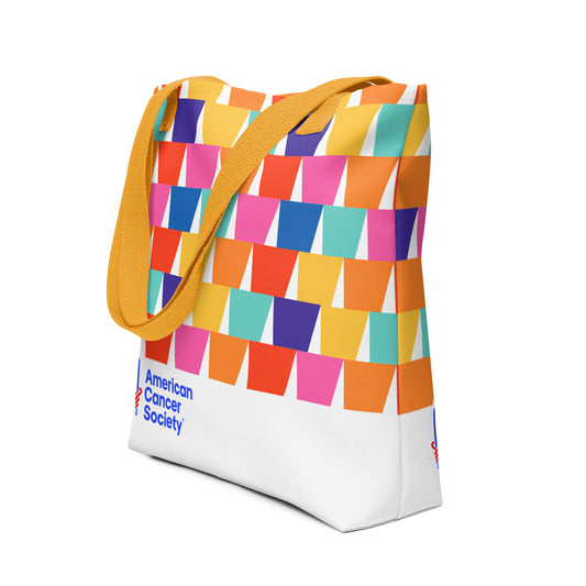 Trapezoid Pattern Tote Bag