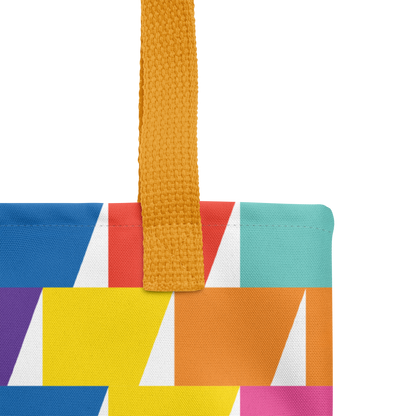 【FILL IN THE BLANK】Trapezoid Mini Tote Bag /追跡付 Trapezoid Pattern Tote Bag - Made to Order – American Cancer