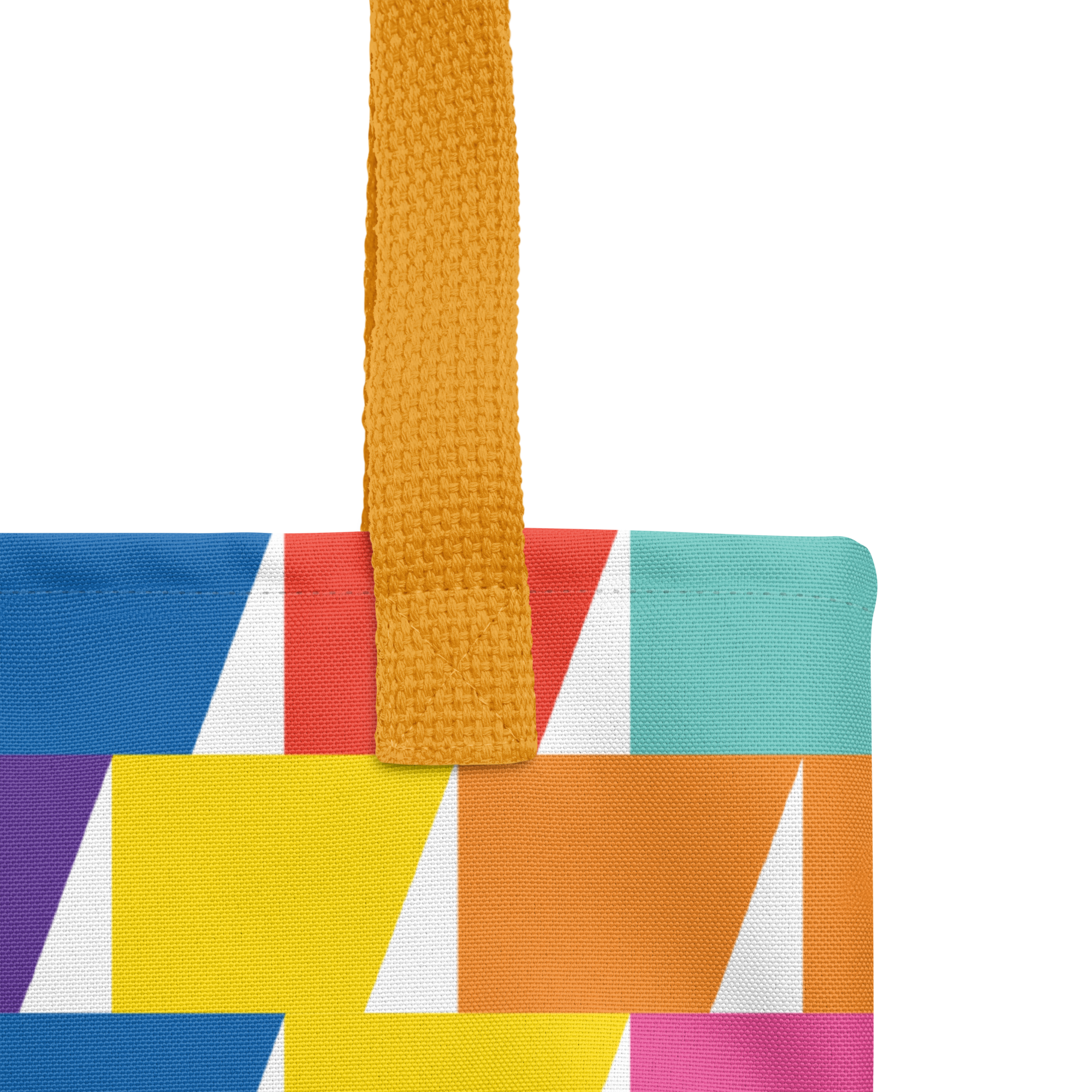 Trapezoid Pattern Tote Bag - Made to Order