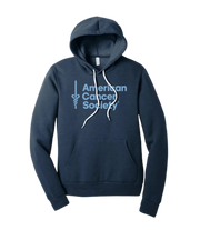 Bella Canvas Hoodie Sweatshirt - Heather Navy