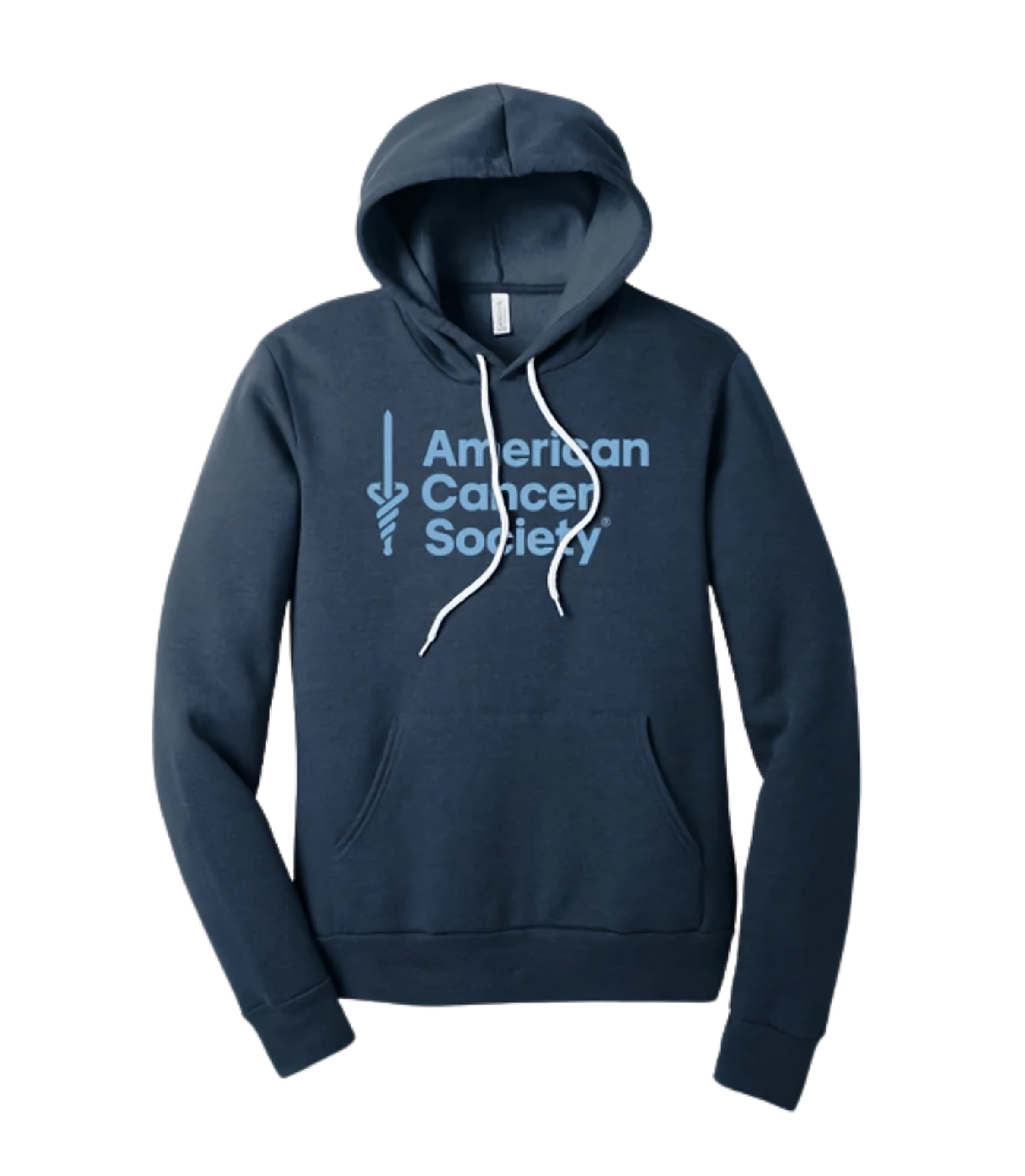 Bella Canvas Hoodie Sweatshirt - Heather Navy